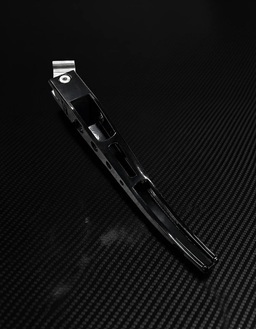 Stainless Weld on Kickstand Black