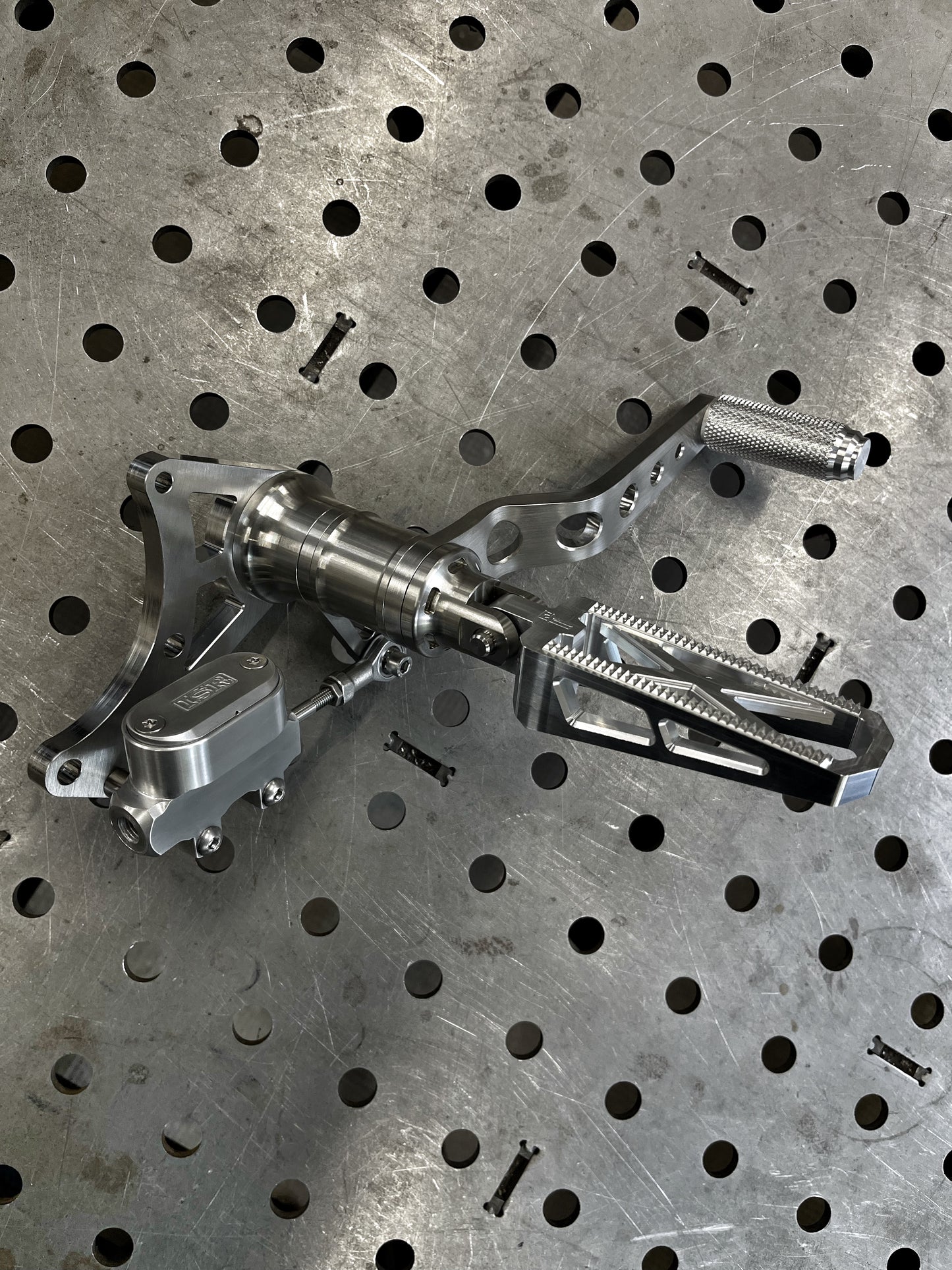 Harley Evo Mid Controls Full Stainless