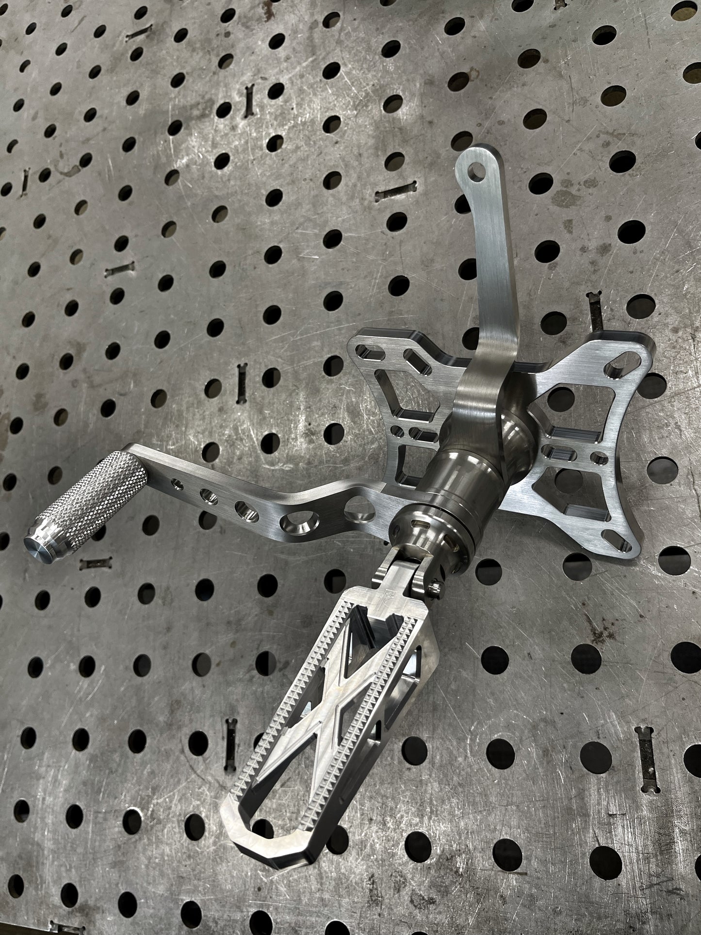Harley Evo Mid Controls Full Stainless