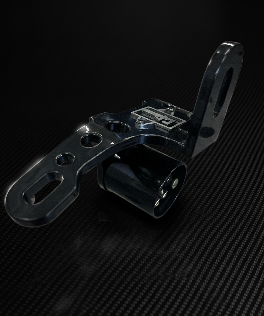 Harley Evo / Twin Cam Motor Mount Ignition Switch Cover Black