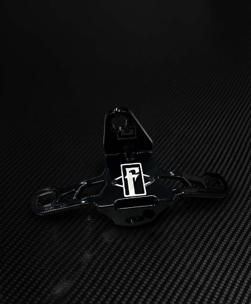 Harley Twin Cam Top Motor Mount Black