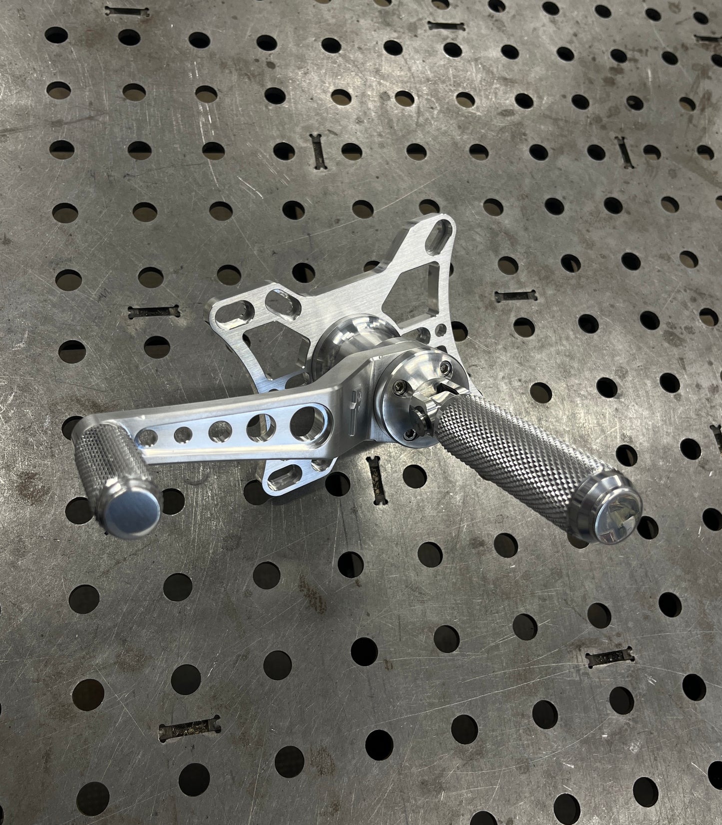 Harley Evo Mid Controls Speed Holes