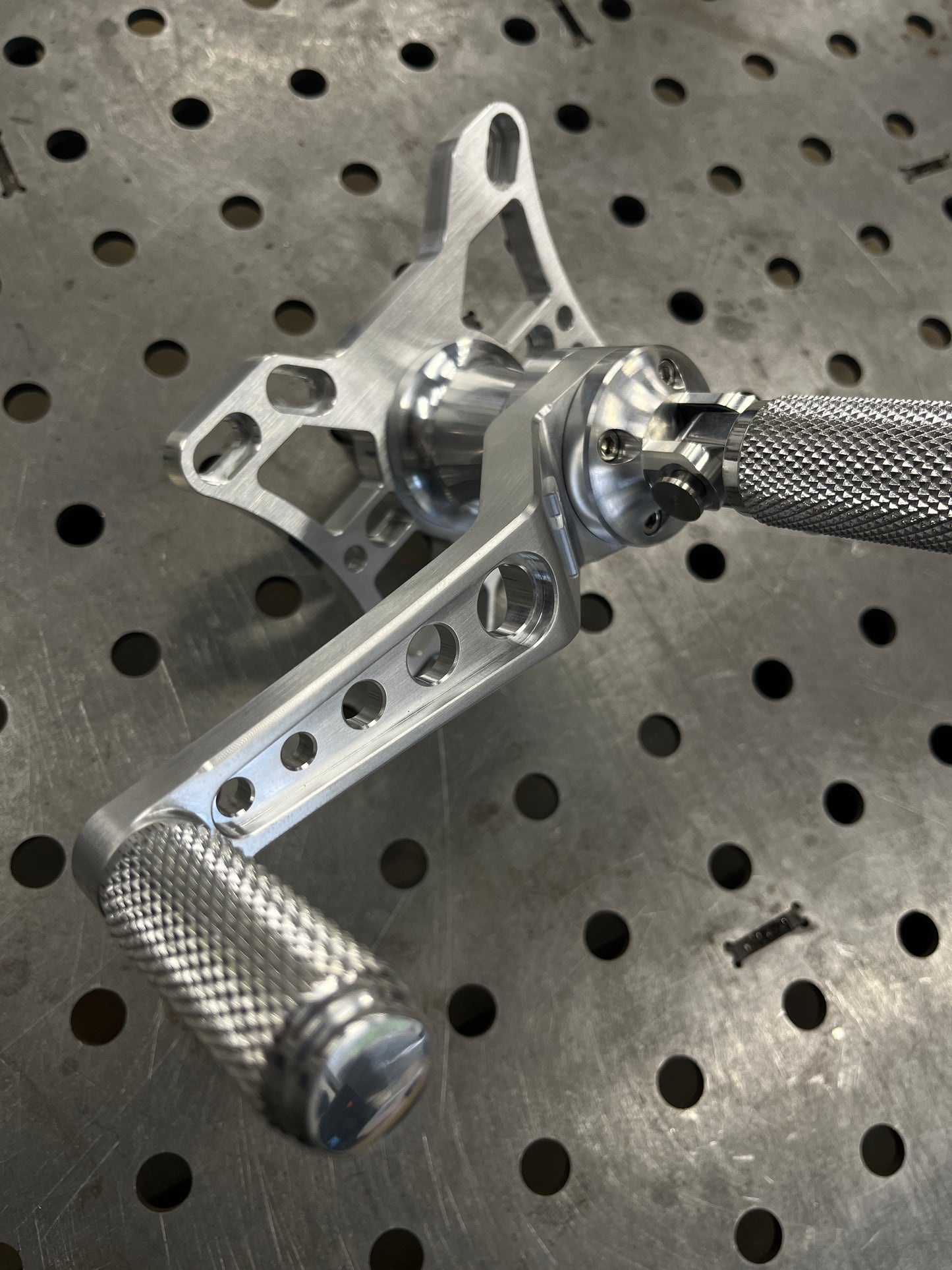 Harley Evo Mid Controls Speed Holes
