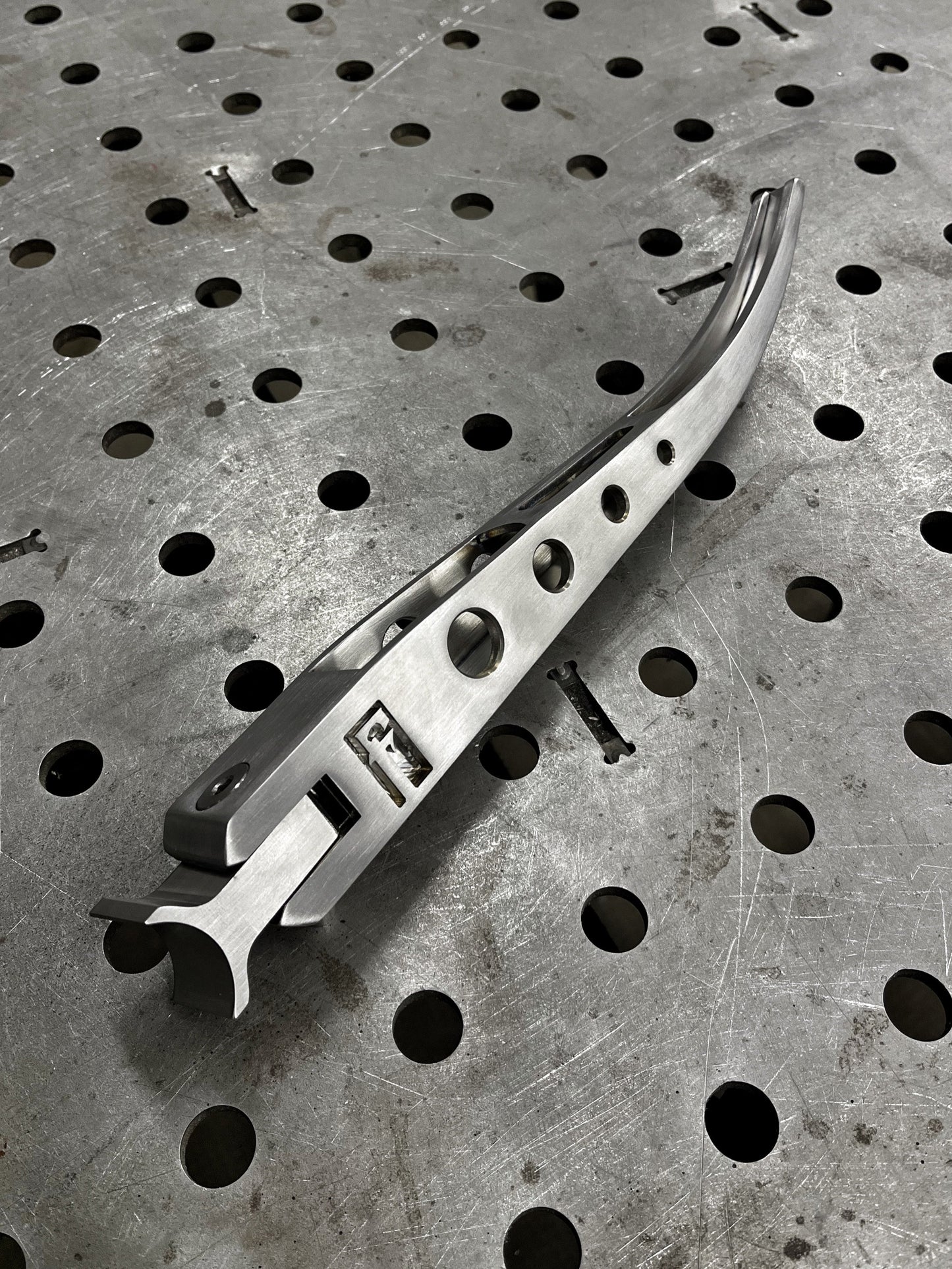 Stainless Weld on Kickstand Speed Holes