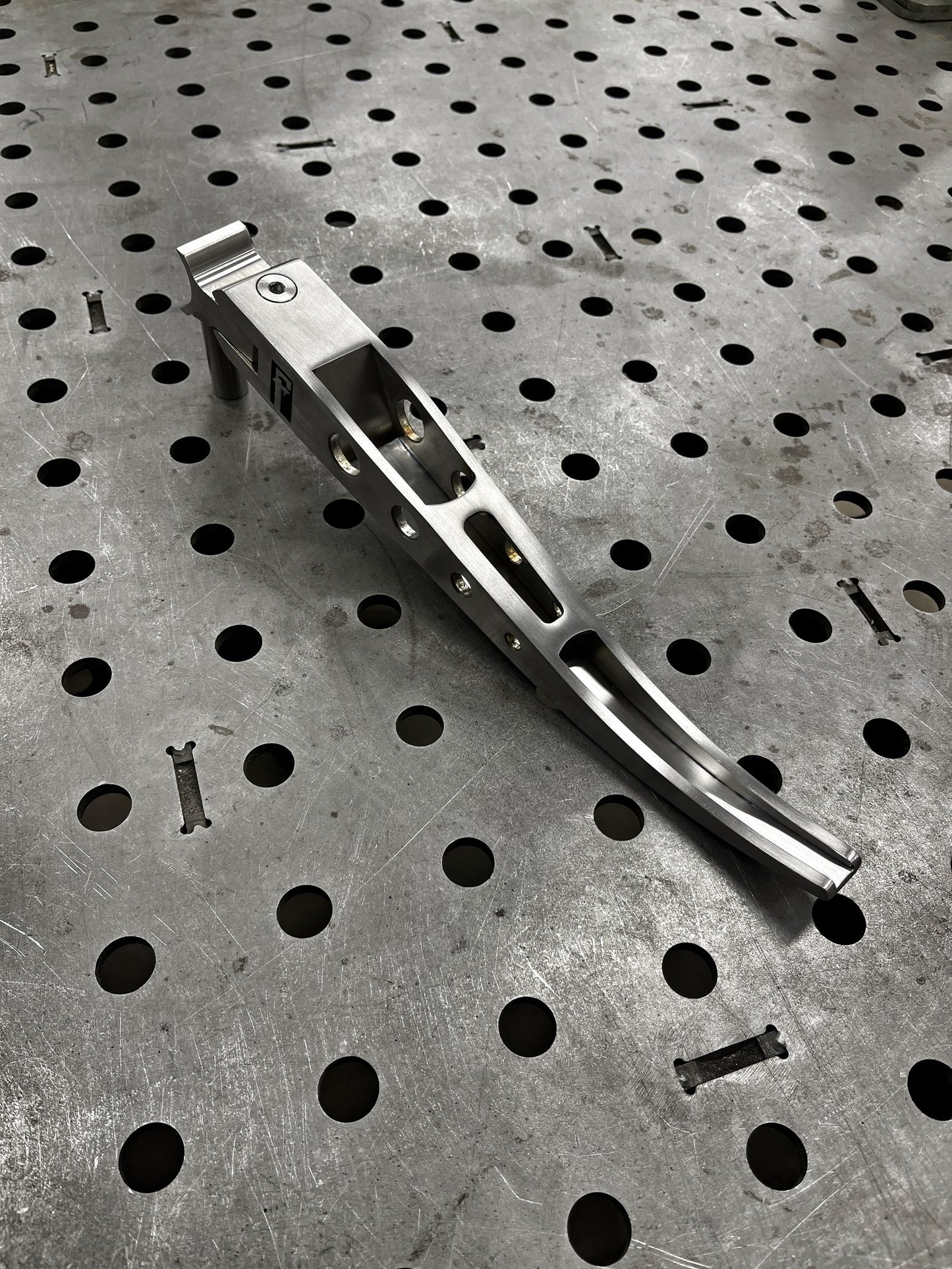 Stainless Weld on Kickstand Speed Holes