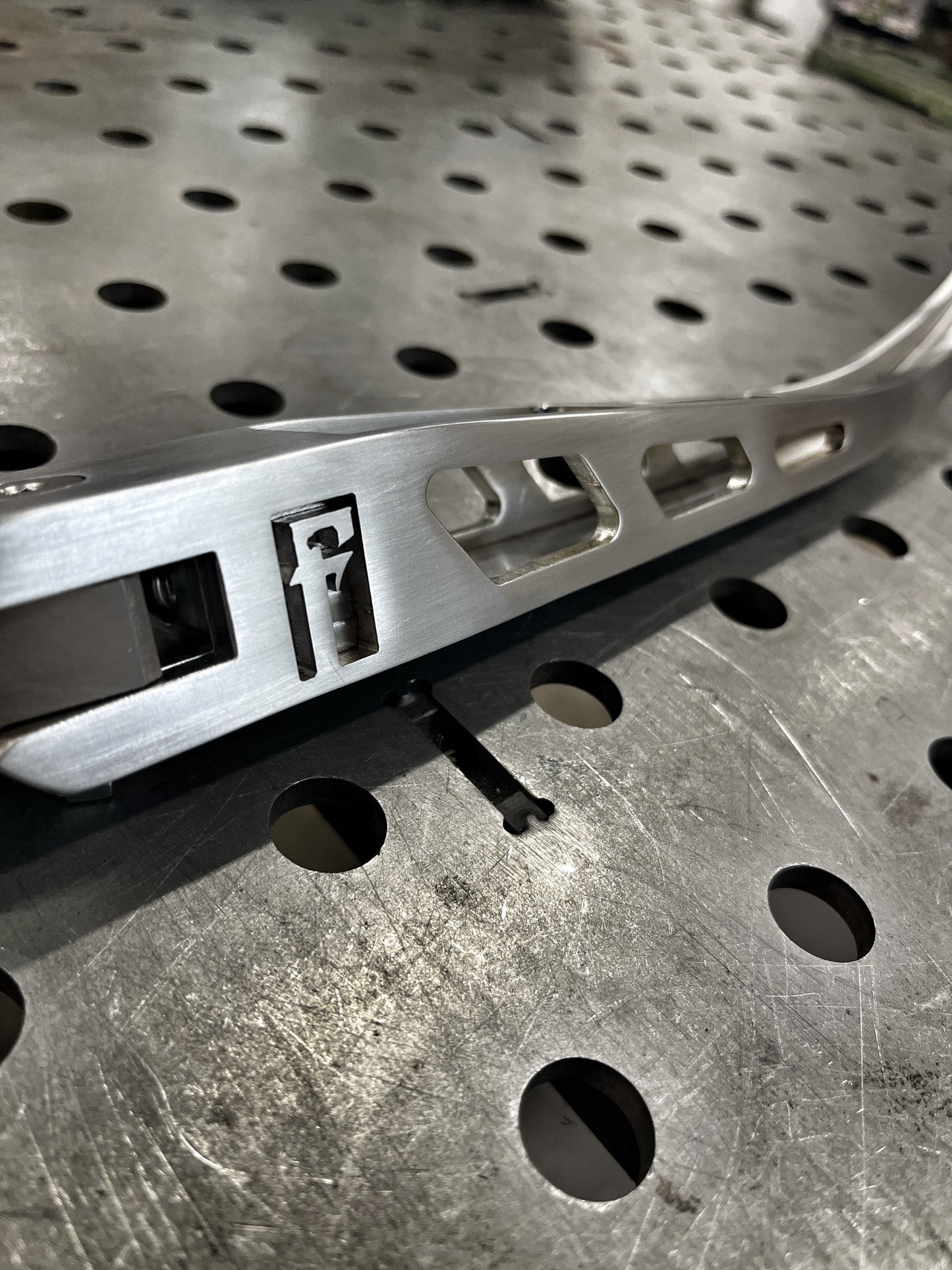 Stainless Weld on Kickstand Slotted