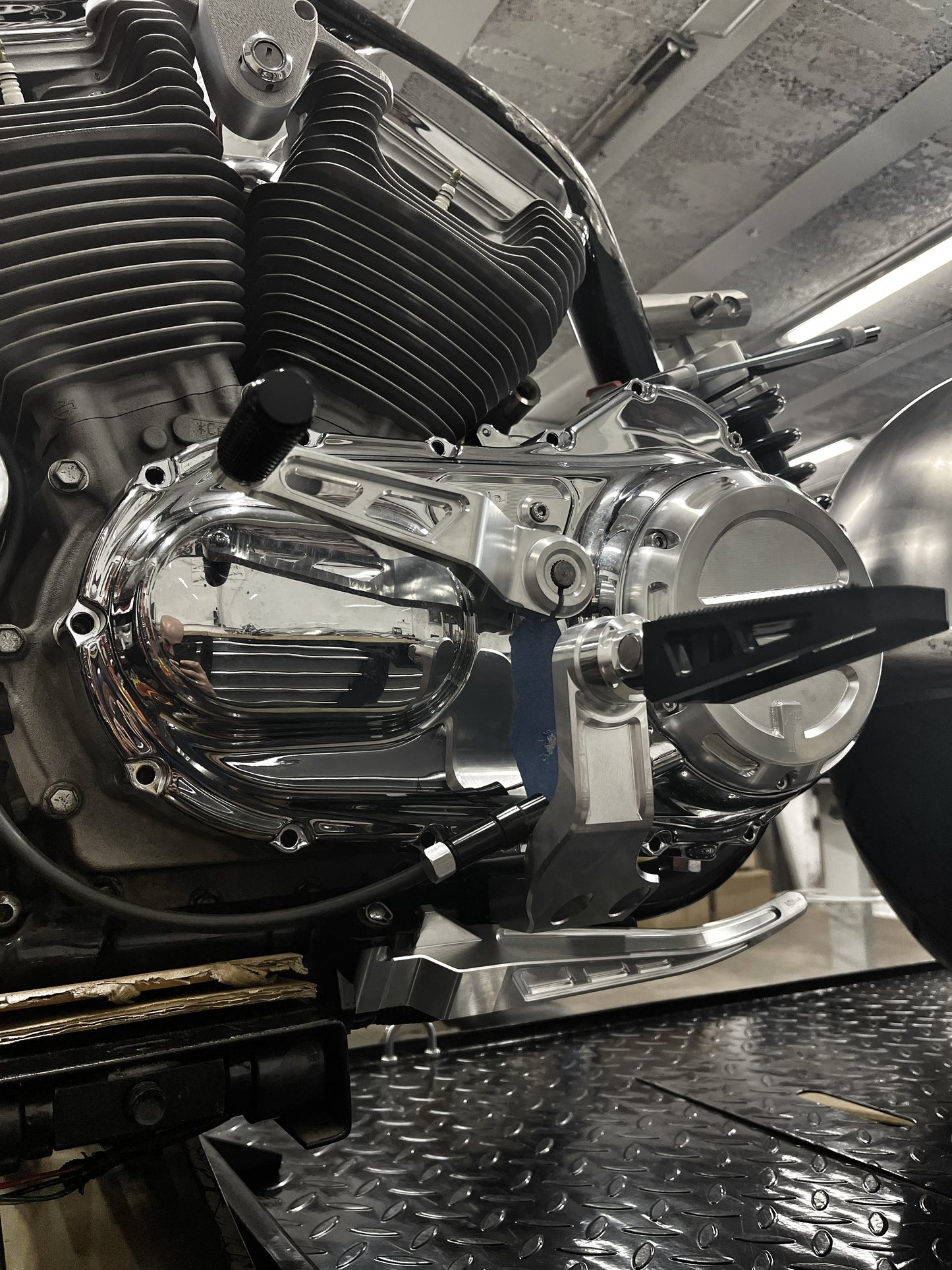 Harley Sportster Mid Controls Slotted (04-13)