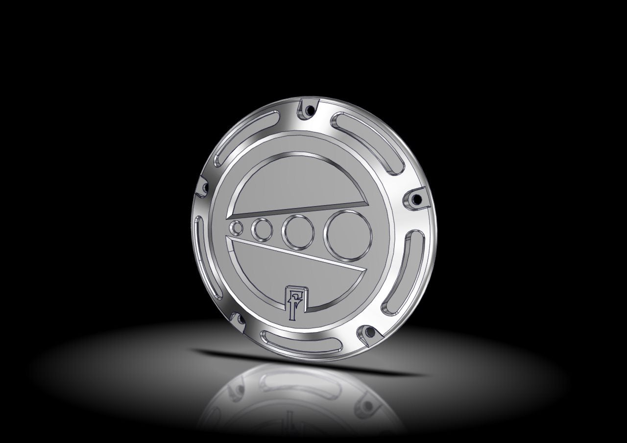 Harley Bagger/Touring Derby Cover Speed Holes (16-UP)