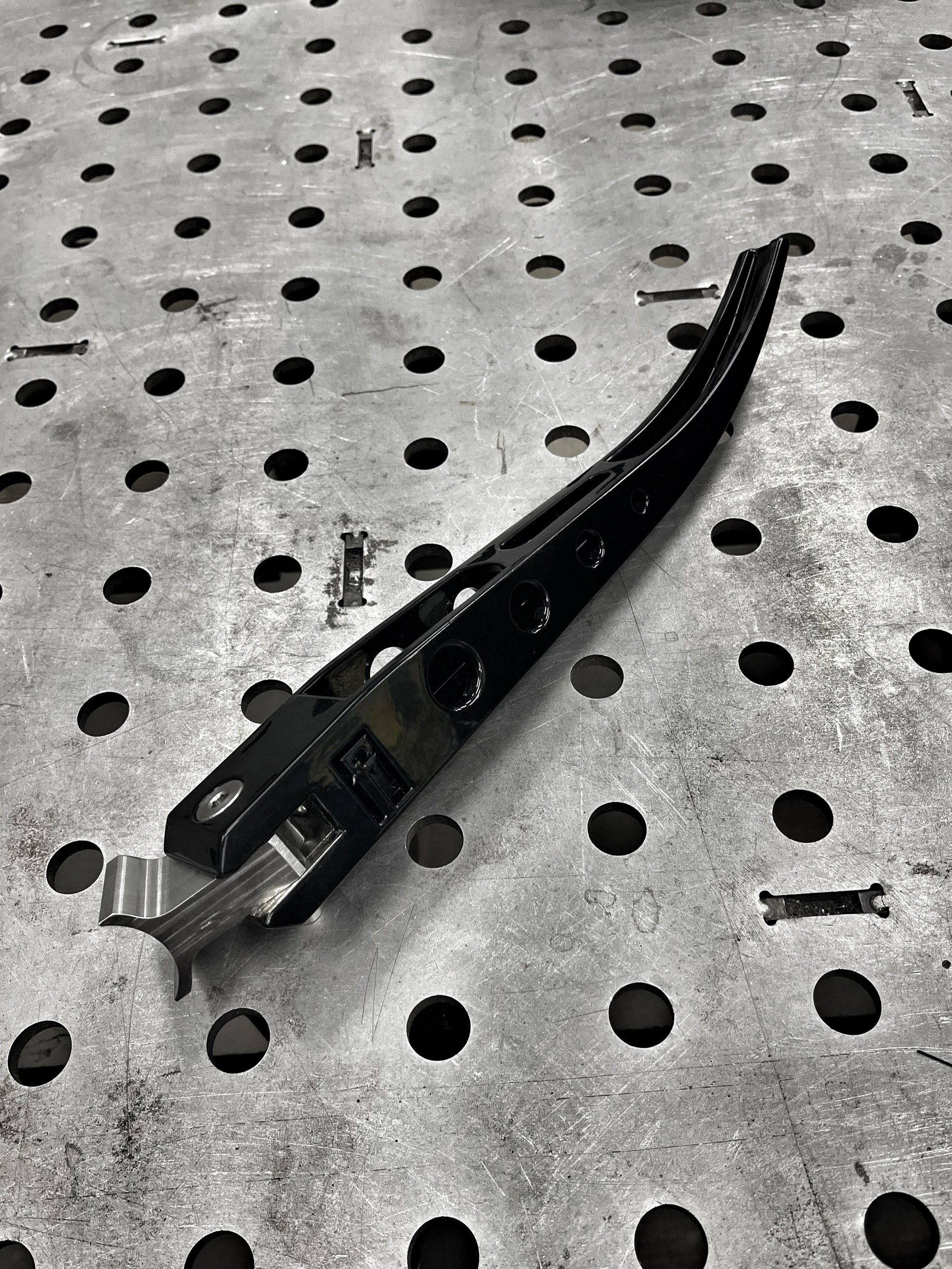Weld On Chopper Kickstand - Stainless