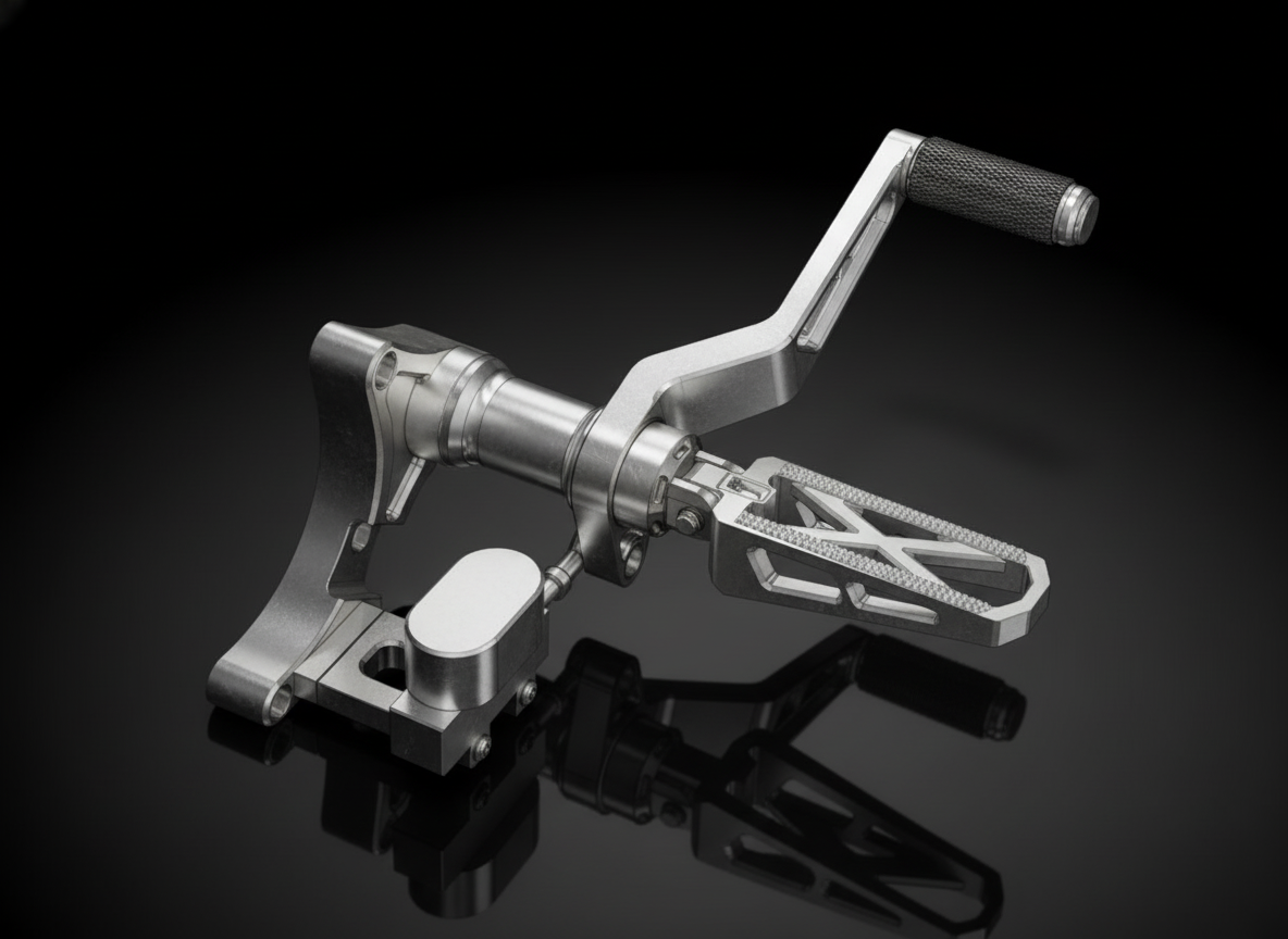 Harley Touring Mid Controls Slotted (17-up)