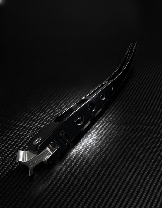 Stainless Weld on Kickstand Black