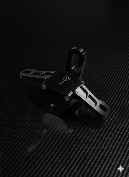 Harley Evo Top Motor Mount Black