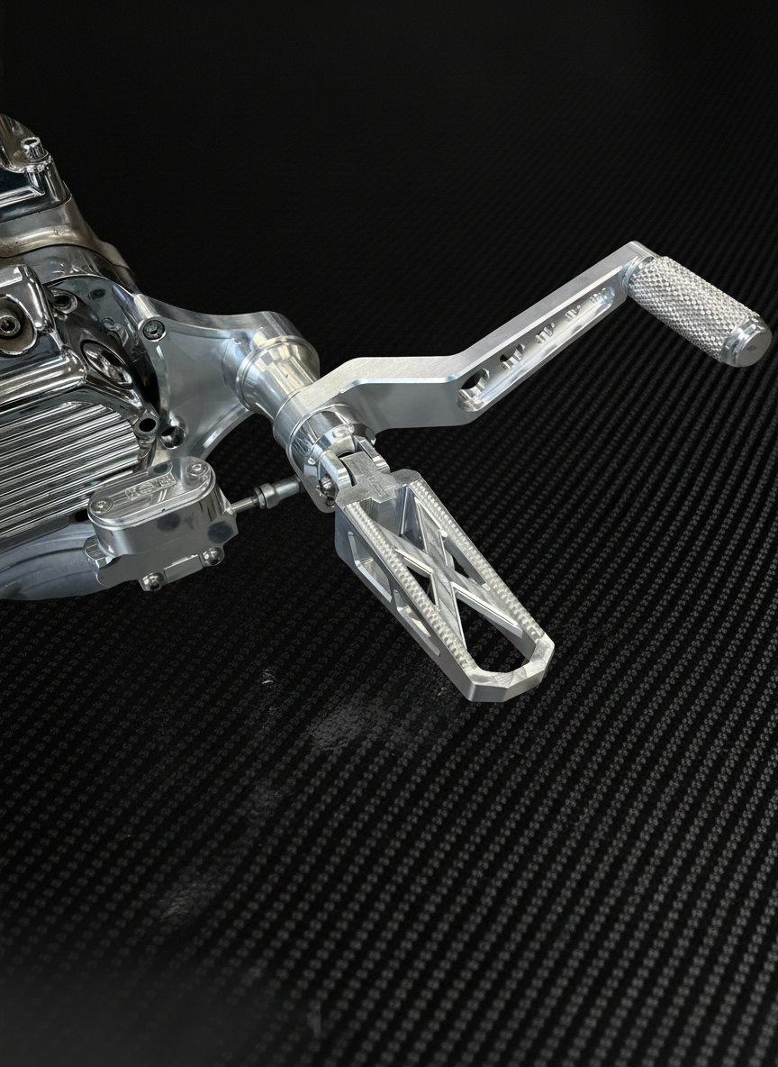 Harley FXR Mid Controls Speed Holes (84-94)