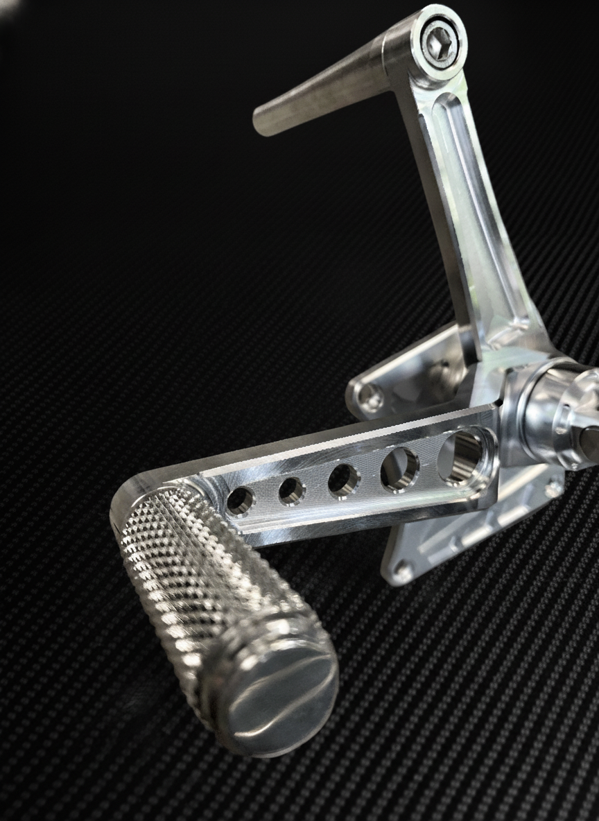 Harley FXR Mid Controls Speed Holes (84-94)