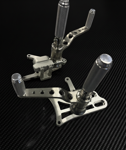 Harley Stainless Shovelhead Mid Controls