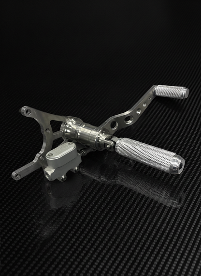 Harley Stainless Shovelhead Mid Controls