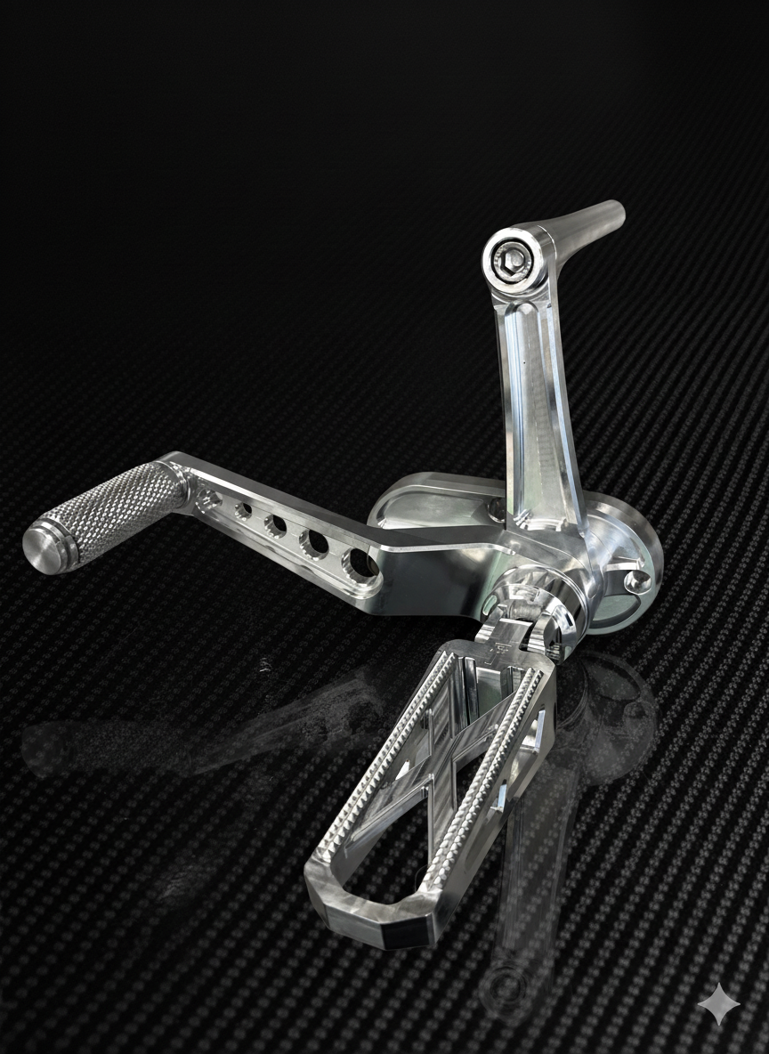 Harley Softail Mid Controls Speed Holes (84-99)