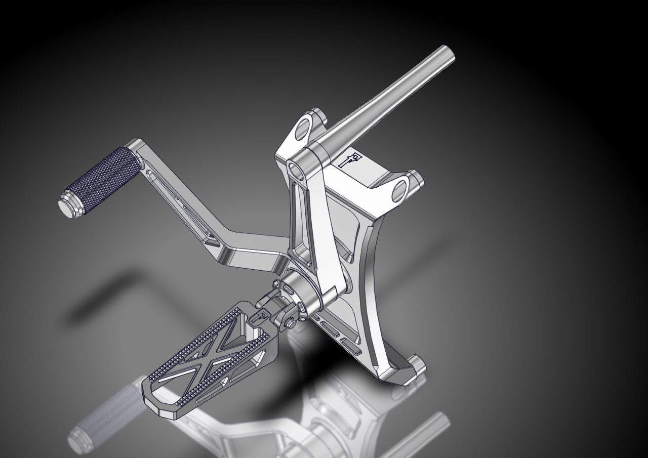 Harley Touring Mid Controls Slotted (07-16)