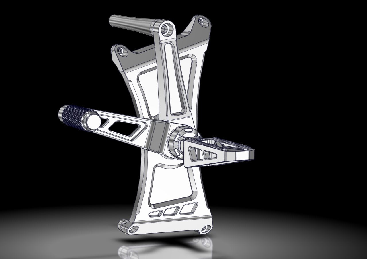 Harley Touring Mid Controls Slotted (07-16)