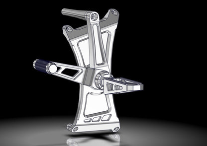 Harley Touring Mid Controls Slotted (07-16)