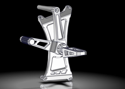 Harley Touring Mid Controls Slotted (07-16)