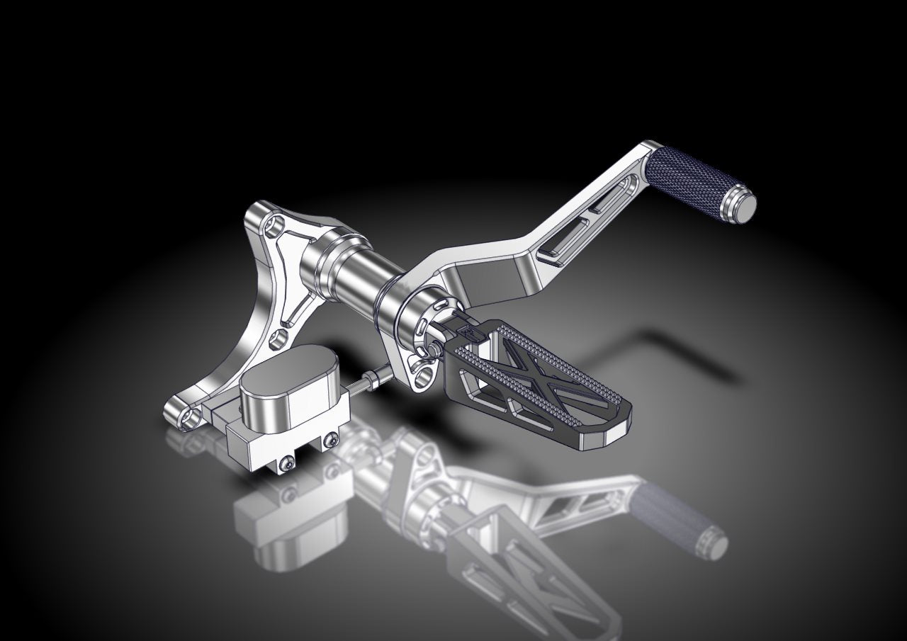 Harley Touring Mid Controls Slotted (07-16)