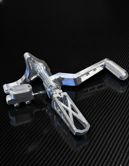 Harley Touring Mid Controls Slotted (17-up)