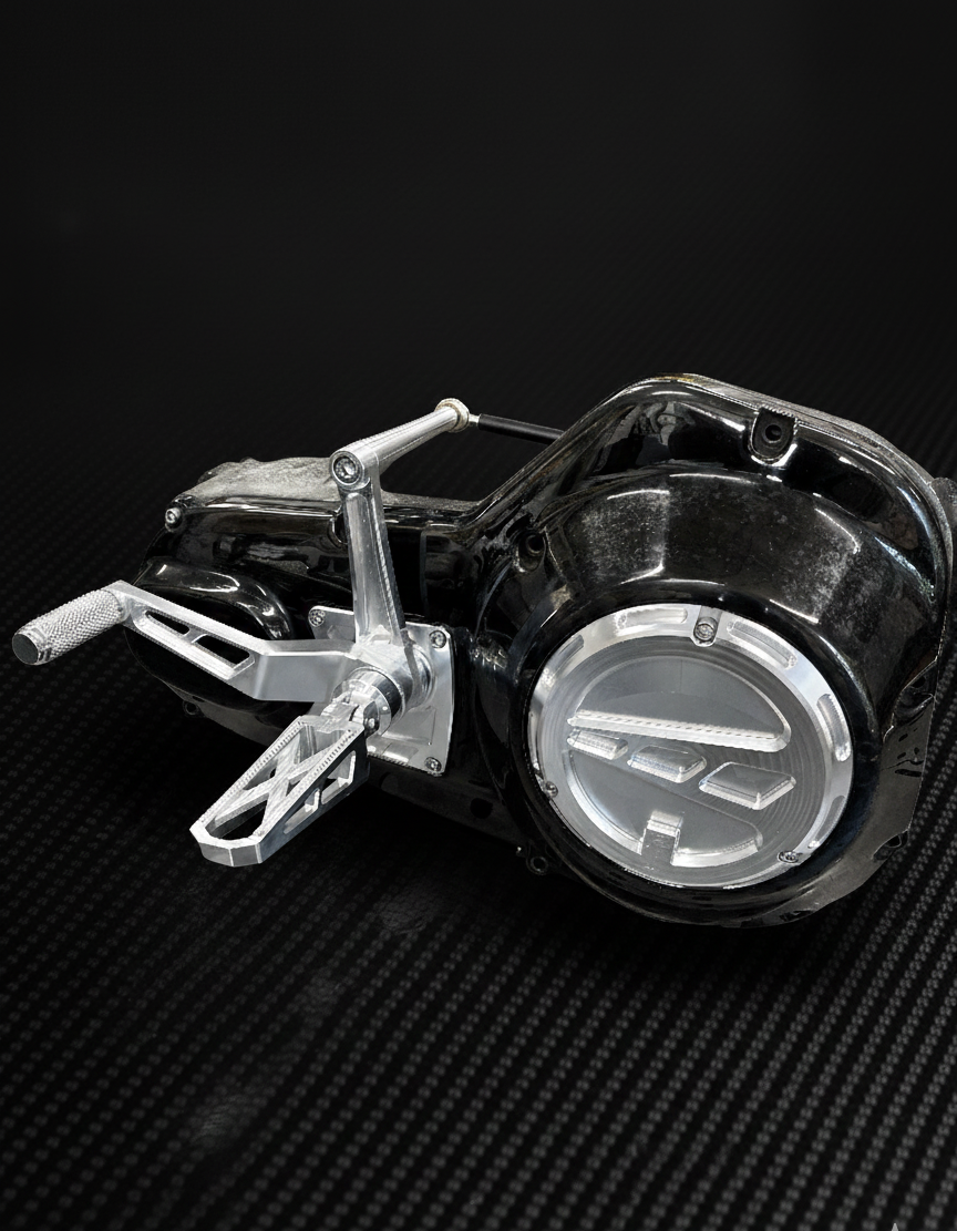 Harley Touring Mid Controls Slotted (89-98)