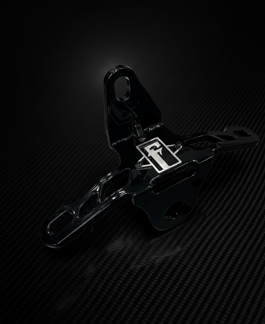 Harley Twin Cam Top Motor Mount Black