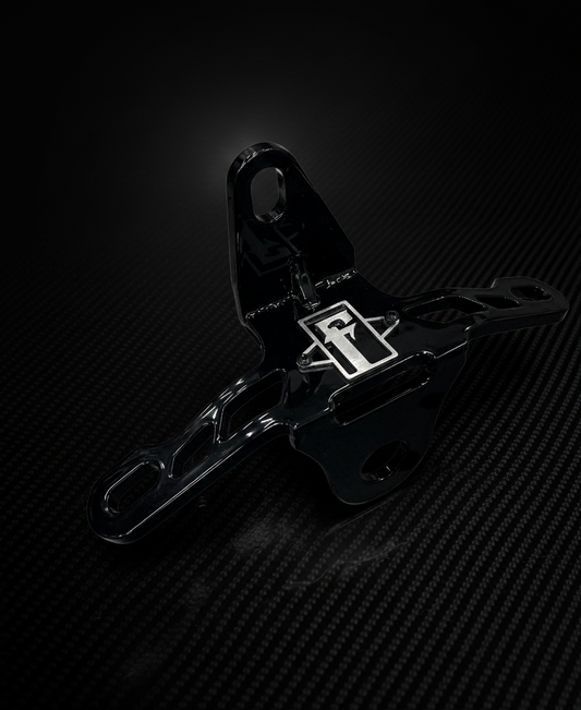 Harley Twin Cam Top Motor Mount Black