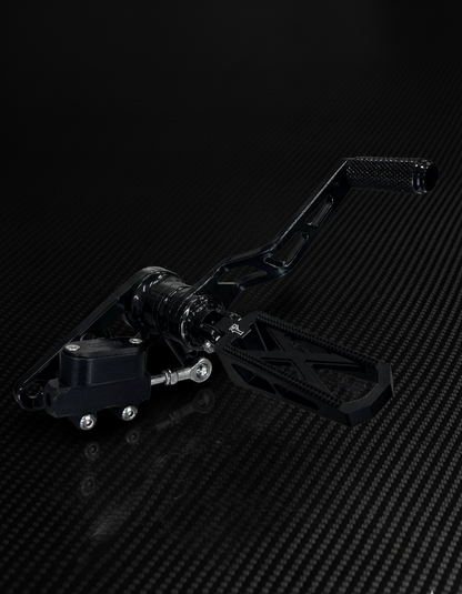 Harley Stainless Forward Controls Black