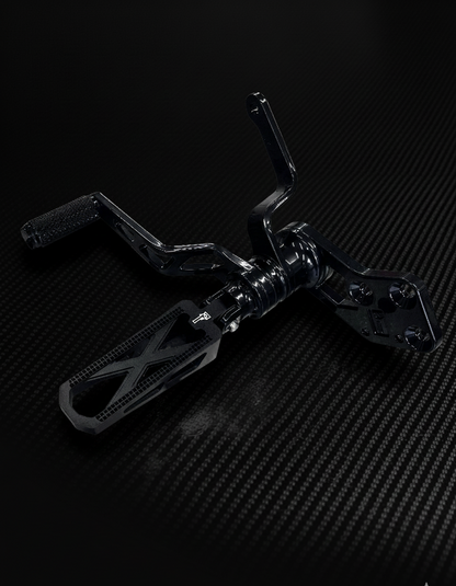 Harley Stainless Forward Controls Black