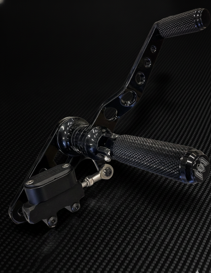 Harley Stainless Forward Controls Black