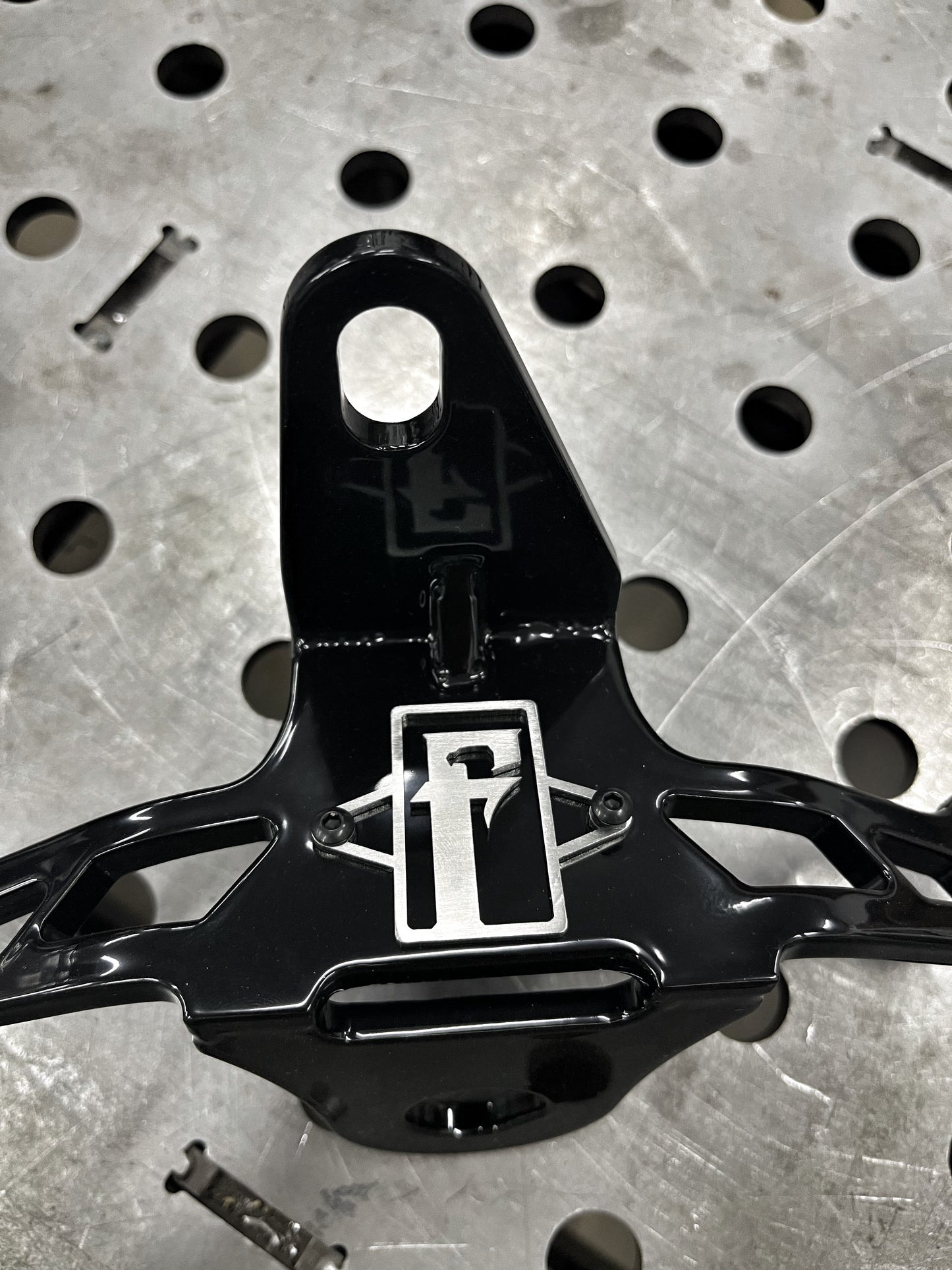 Harley Twin Cam Top Motor Mount Black