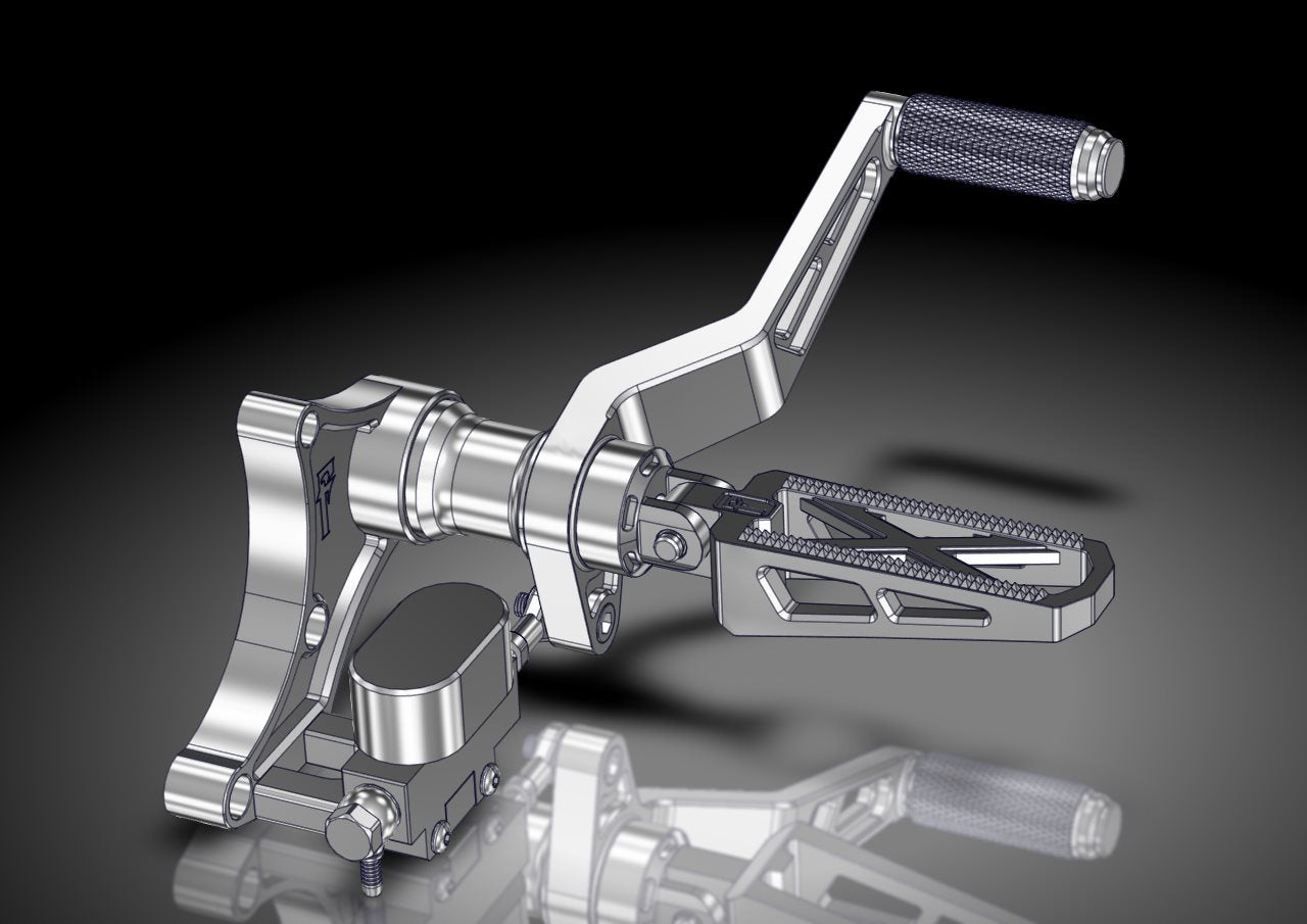 Harley Dyna Mid Controls Slotted (91-98)
