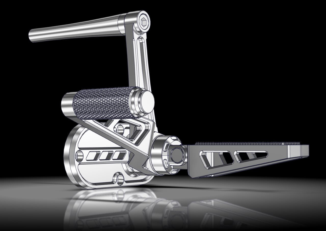 Harley Dyna Mid Controls Slotted (91-98)