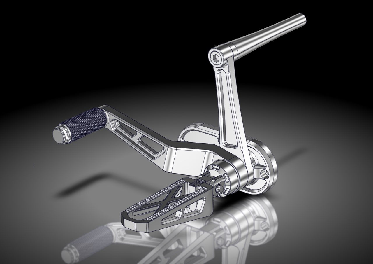 Harley Dyna Mid Controls Slotted (91-98)