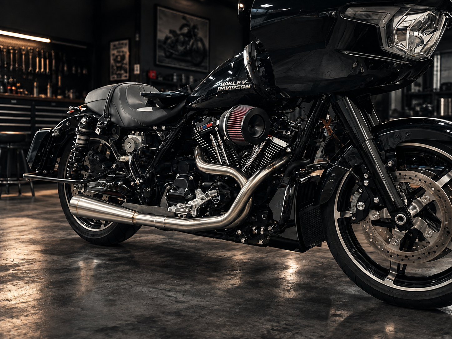 Famous Fabricator Performance Series Harley-Davidson Mid Controls