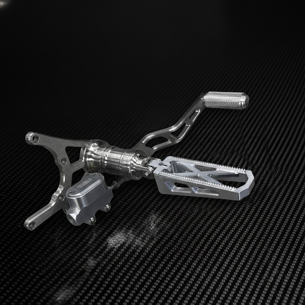Harley Stainless Shovelhead Mid Controls