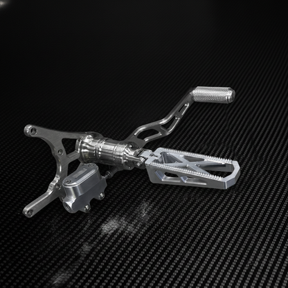 Harley Stainless Shovelhead Mid Controls
