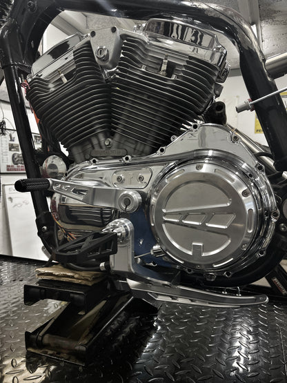 Harley Sportster Mid Controls Slotted (04-13)