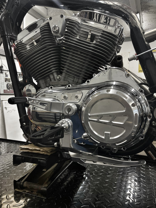 Harley Sportster Mid Controls Slotted (04-13)