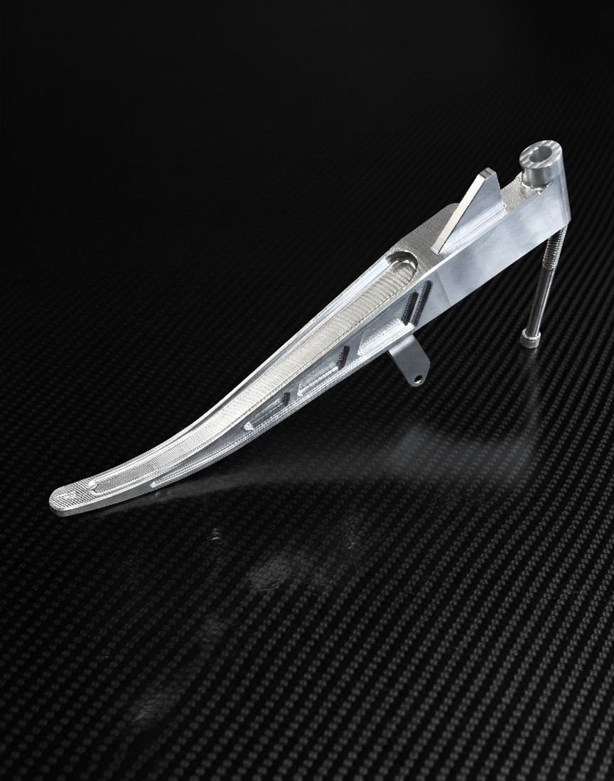 Harley Sportster Aluminum Kickstand Slotted (04-UP)