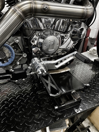 Harley Sportster Mid Controls Speed Holes (04-13)