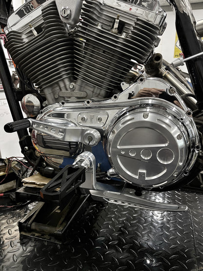 Harley Sportster Mid Controls Speed Holes (04-13)