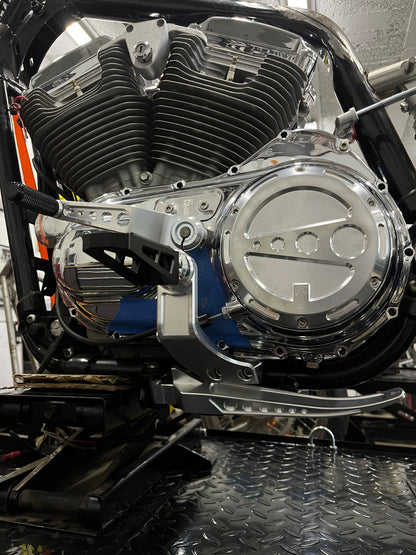 Harley Sportster Mid Controls Speed Holes (04-13)