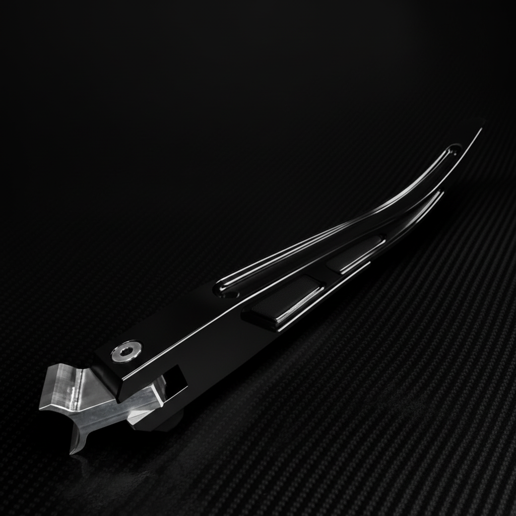 Weld On Kickstand Black