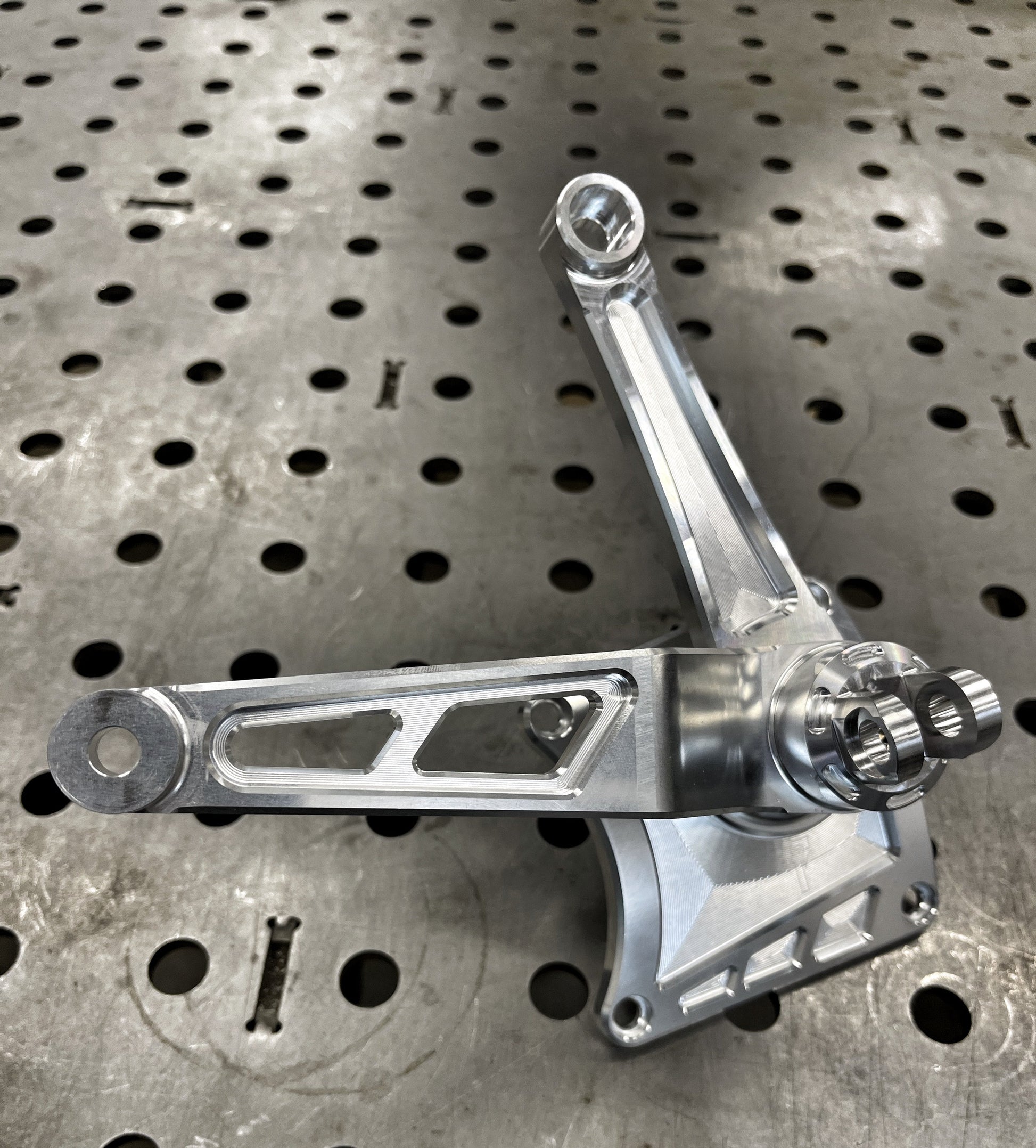 Mid Controls Harley FXR Slotted - Shift Side